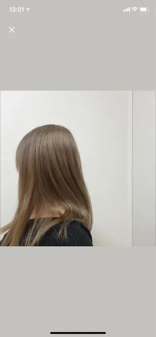 セミロング ✨透明感カラー ✨カイトのヘアスタイル