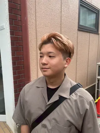 ショート カラー メンズ 🍓shell立川 🌈しんたに🐰のヘアスタイル