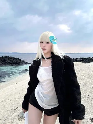 カラー 表参道/ハイトーン/ misaki🎀のヘアスタイル