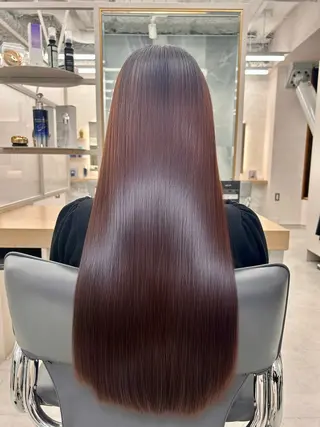 ロング 個室　髪質改善サロン　HANARE by youres hair 神楽坂 【はなれ】所属・神楽坂🌈髪質改善 縮毛矯正🦄松田のヘアスタイル