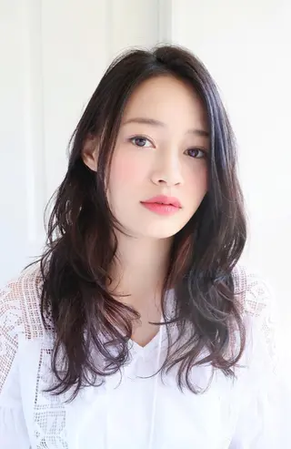 ロング パーマ ヘアアレンジ JYUNESU表参道所属・似合わせhair🔸 アサダ タカコ🔸のヘアスタイル