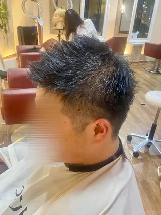 ショート メンズ du:c【デューク】垂水店所属・いしづか ゆうとのヘアスタイル