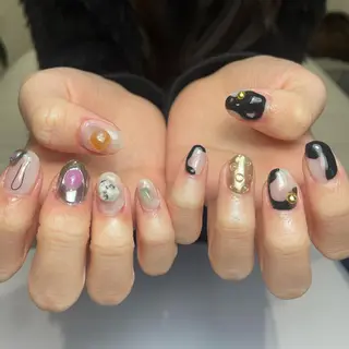 ネイル GO TODAY SHAiRE SALON  岡山店所属・SUE; タケウチのネイルデザイン