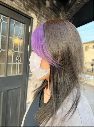 カラー 🩵小野 えりか🩷のヘアスタイル