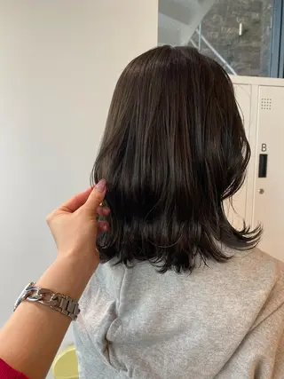 ミディアム カラー オスズ 🎀´-のヘアスタイル