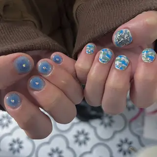 ネイル Maya 🧊🫧‪のネイルデザイン