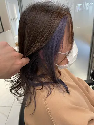 セミロング カラー 🦕小林 大地🦕のヘアスタイル
