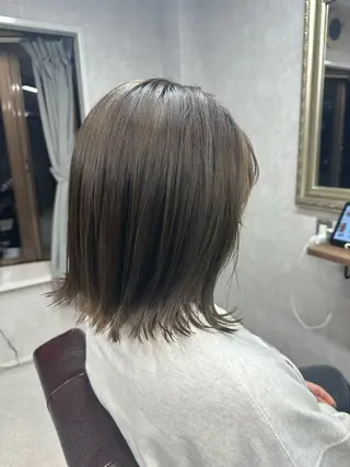 ミディアム カラー Lien 深井店のヘアスタイル