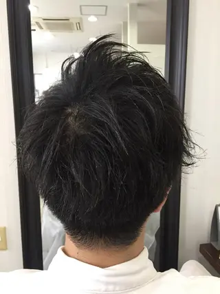 ショート メンズ 阿久津 泰幸のヘアスタイル