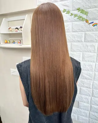 ロング カラー ビューティー　クララ所属・🌈miu miu hair✂️💕のヘアスタイル