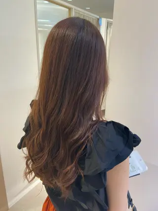 ロング マツザキ チナツのヘアスタイル