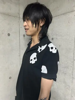 カラー メンズ 飛田 和真のヘアスタイル