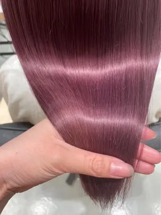 ミディアム シャドウパーマ/ 波巻きパーマ/三鷹のヘアスタイル