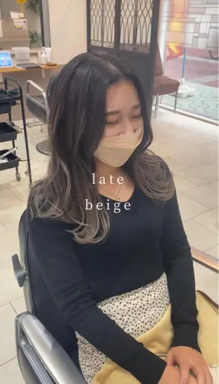 セミロング トップスタイリスト 江口 稜亮のヘアスタイル