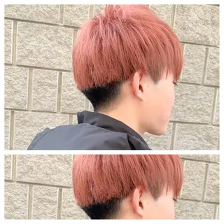 カラー メンズ サトウ レンマのヘアスタイル