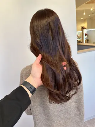 ロング ✨石田 直央/透明感 カラー【店長】✨のヘアスタイル
