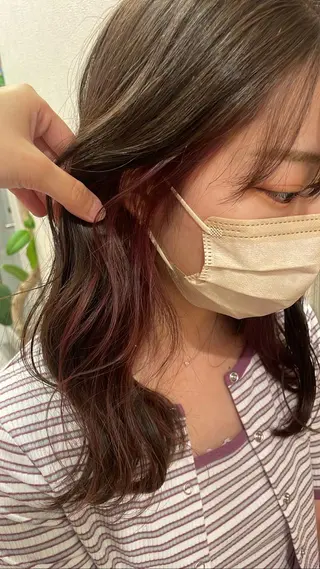 カラー 天王寺 hinataのヘアスタイル