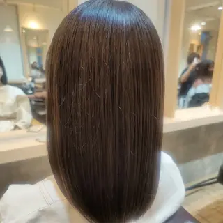 ミディアム acroあべの店所属・🧸ブリーチモデル /透明感🎀のヘアスタイル