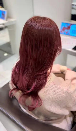 カラー 💕暖色カラー/ あゆり‪‪💕のヘアスタイル