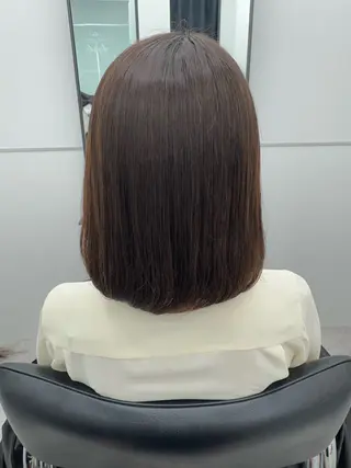 ミディアム パーマ GO TODAY シェアサロン 銀座Arc店所属・デジタルパーマ🫧 韓国風ヘア🫧サクラのヘアスタイル