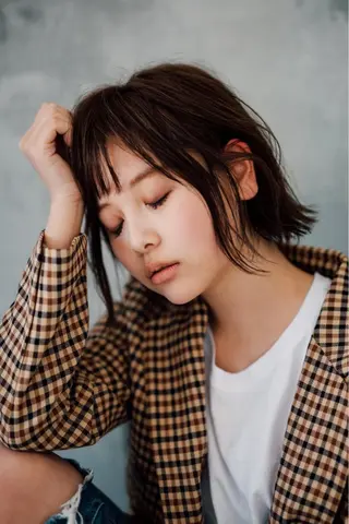 ショート カラー 【デザイナー】田中 美生のヘアスタイル