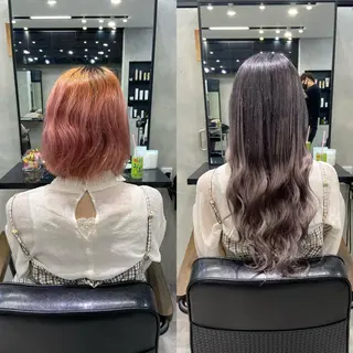 ロング カラー ヘアアレンジ ar+ ❤︎ maiのヘアスタイル