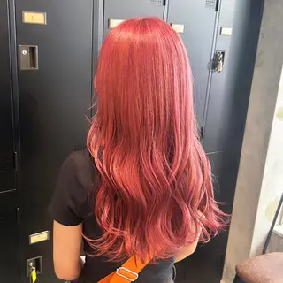 ロング カラー デザインカラー 🥨HAZUKiのヘアスタイル