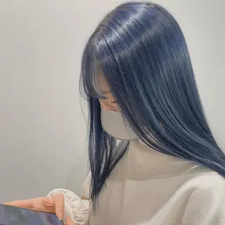 ロング カラー ikuma/ ミルクティーのヘアスタイル