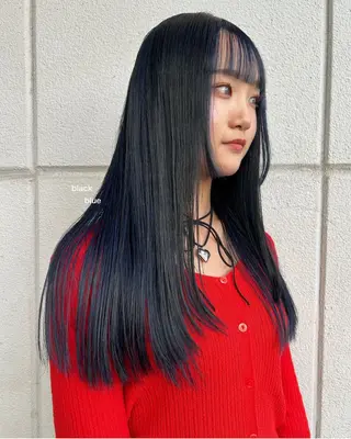 ロング カラー tomu/天神大名/ 透明感カラー🐧のヘアスタイル