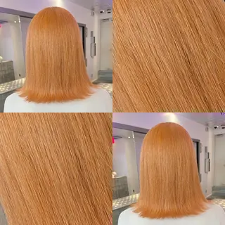 ミディアム カラー 🎀推し活カラー/ ピンクカラー/のののヘアスタイル