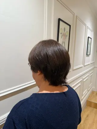 カラー 梅森 彩花のヘアスタイル