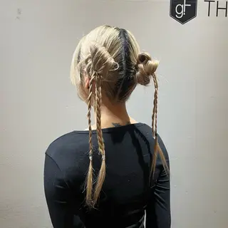 ヘアアレンジ やまき さきねのヘアスタイル