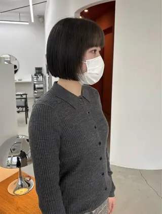 ミディアム カラー runa|color 🩰straightのヘアスタイル