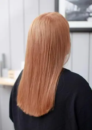 セミロング カラー 大西 カズマのヘアスタイル