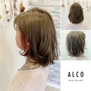 ショート カラー ワタイショウタ 髪質改善✨眉毛サロンのヘアスタイル