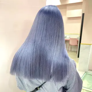 ロング カラー 最強デザインカラー/ ブリーチ/アヤミ🌟のヘアスタイル