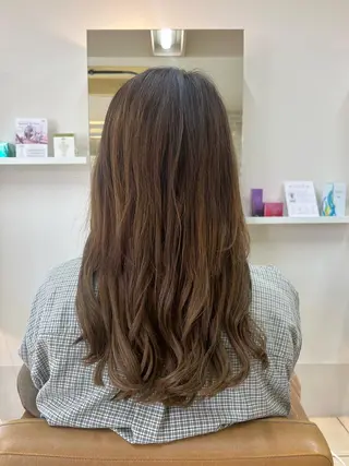 ロング 福本 光のヘアスタイル