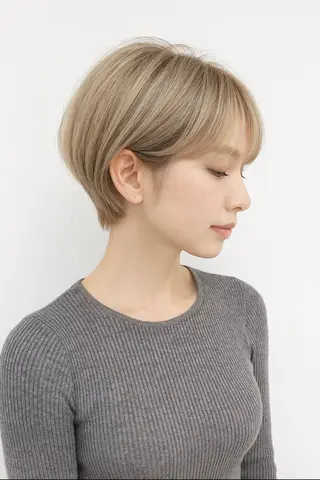 ショート 田中 みなみのヘアスタイル