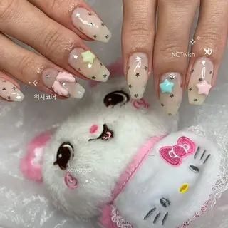 ネイル La neige* yuki 🥯🍑のネイルデザイン