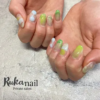 ネイル 丸川 遥のネイルデザイン