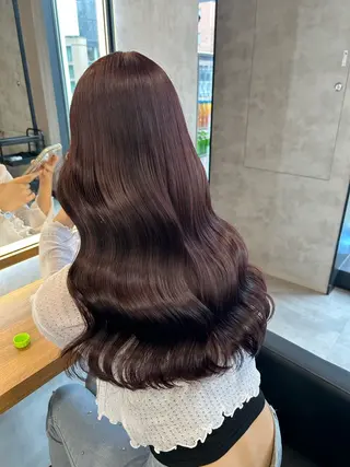 カラー ブリーチなしの達人 🇰🇷KAITOのヘアスタイル