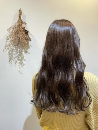 ロング カラー 北本 まどかのヘアスタイル