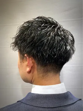 ショート パーマ メンズ メンズ特化美容師 井上大輔のヘアスタイル