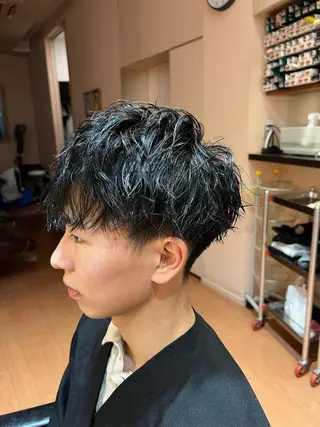 ロング モッズ・ヘア 金沢店所属・柴田 綺音のヘアスタイル