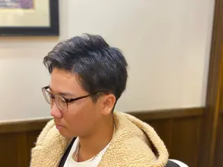 ショート メンズ 竹林 烈のヘアスタイル