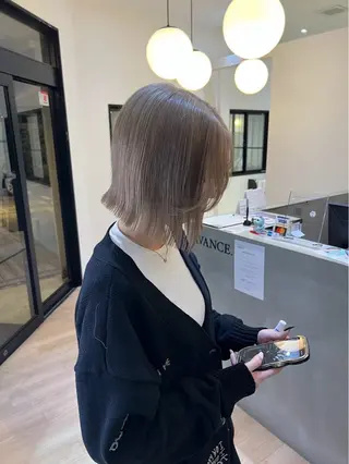 カラー 大原 英里香🦋のヘアスタイル