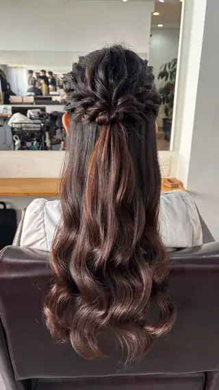 ヘアアレンジ 河原 彩心【葛西/西葛西】のヘアスタイル