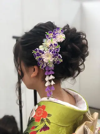ヘアアレンジ vi viのヘアスタイル