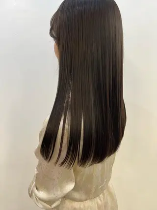 セミロング カラー 🦄垢抜けボブ特化× 暖色カラー未来🦄のヘアスタイル