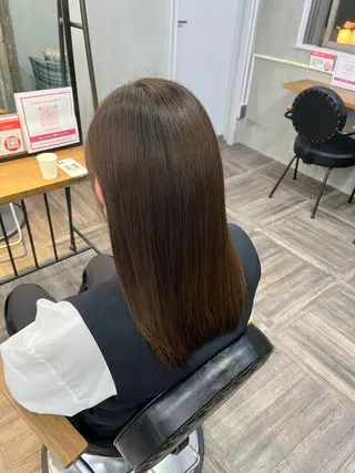 セミロング 村本 優依のヘアスタイル